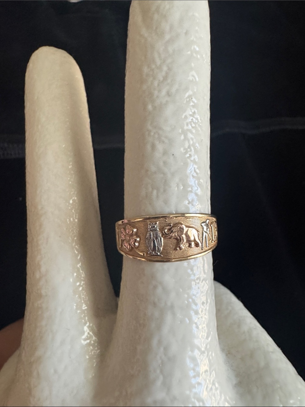 14K Gold Lucky‎ Ring (8)
